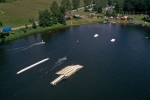 Wakepark - pohled z dronu